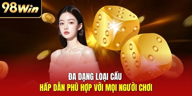Đa dạng loại cầu hấp dẫn phù hợp với mọi người chơi